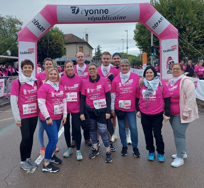 L'équipe des PEP CBFC du territoire de l'Yonne présente !